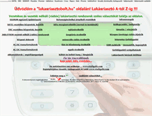 Tablet Screenshot of lakasriasztobolt.hu